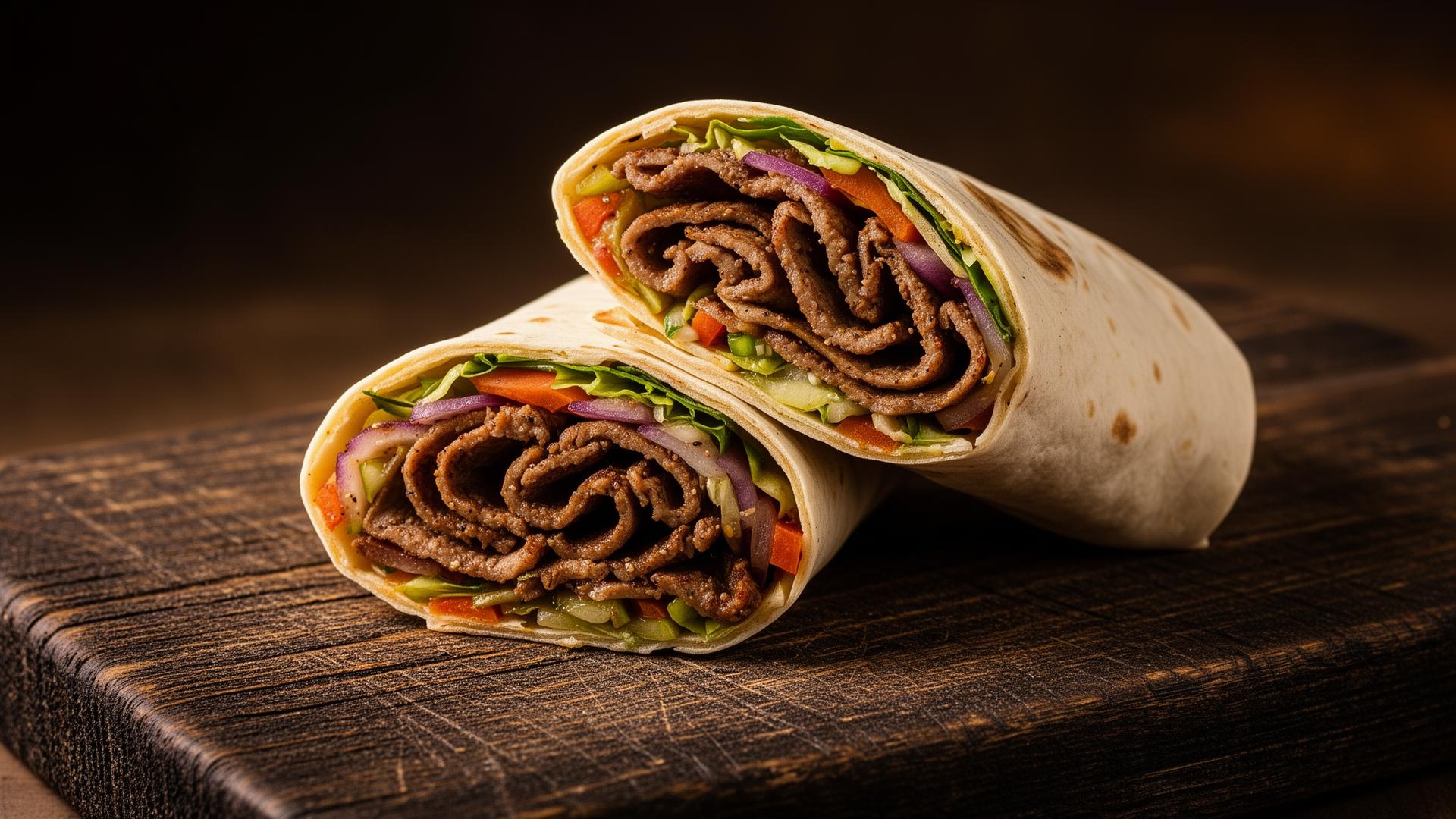 Doner kebab durum
